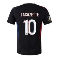 Olympique Lyonnais Alexandre Lacazette #10 Udebanetrøje 2024-25 Kortærmet